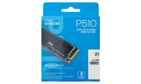 CRUCIAL P510 PCIE GEN5 NVME M.2 SSD 1TB [11000MB/s]